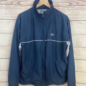 Mens Reebok windbreaker / adjustable draw string
